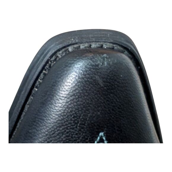 Ariat Women's Desert Star Black Turquoise Mules Leather Western Cowgirl Size 8 - Picture 7 of 8